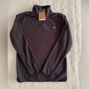 Mens North Face 3/4 zip fleece.